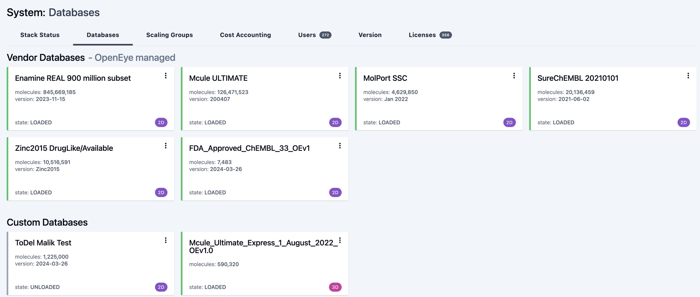 OpenEye Orion - Molecular Modeling Platform